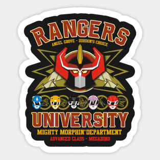 Rangers University (Deluxe) Sticker